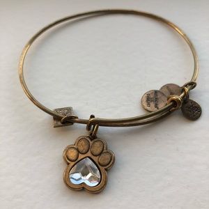 Alex and ani dog paw bracelet